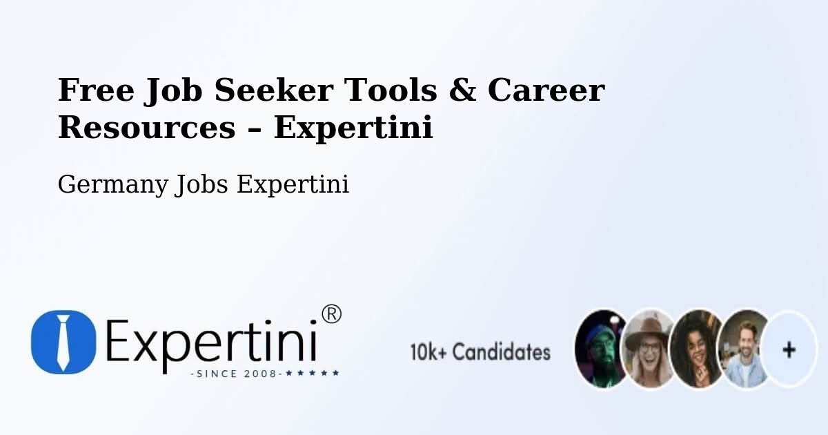 Free Job Seeker Tools & Career Resources – Schrobenhausen - Schrobenhausen, Germany Jobs Expertini